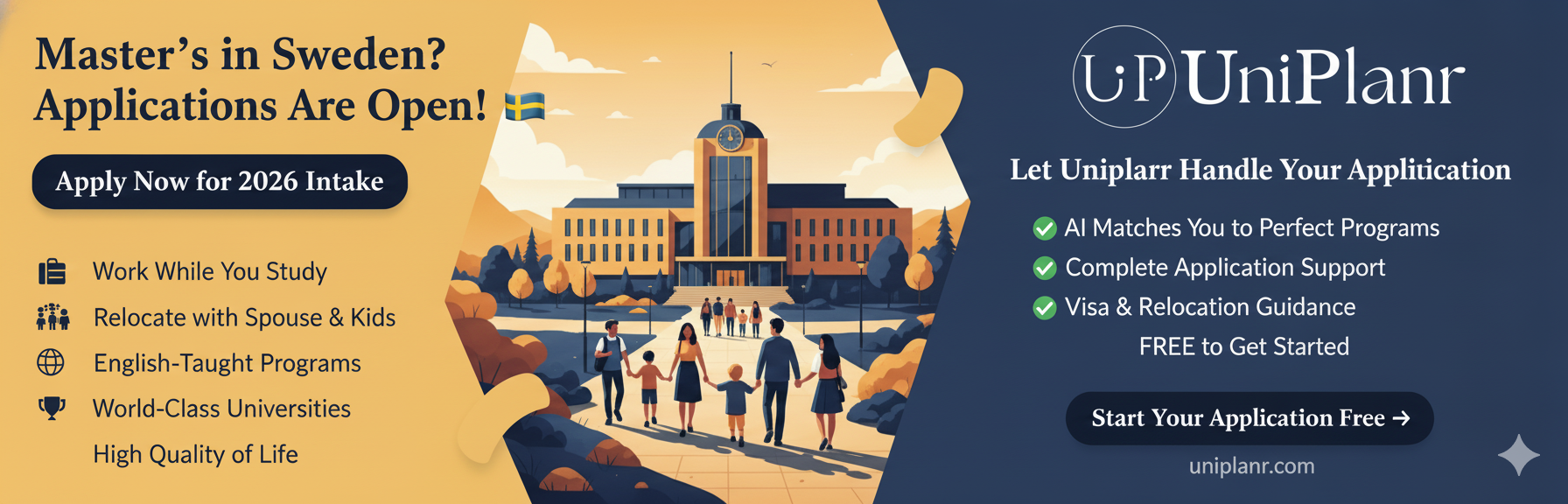 Master's Program in Sweden: Applications Are Now Open!